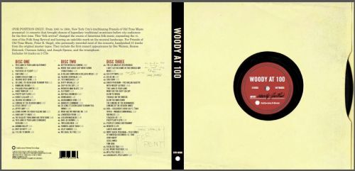 Woody at 100, Woody Guthrie, design, comp